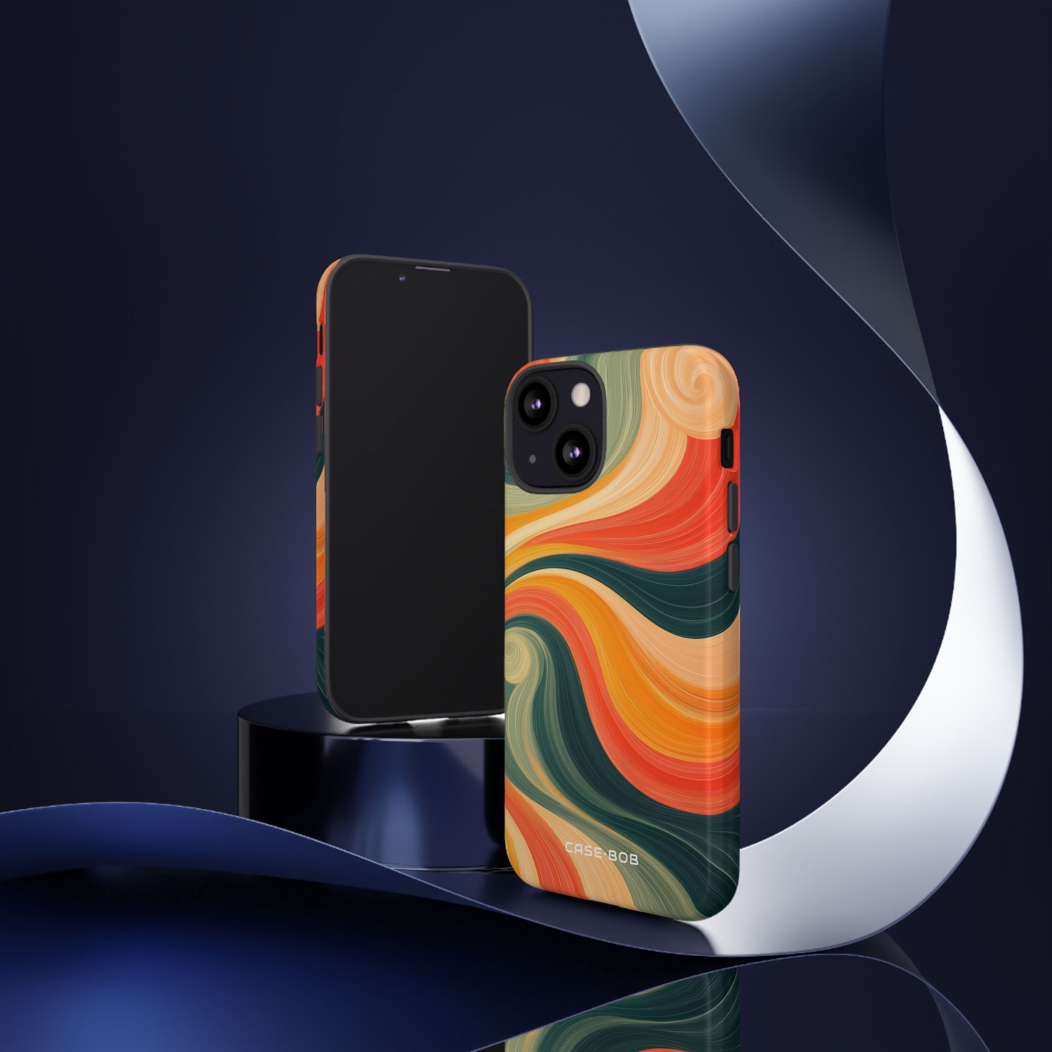 Swirling Ember iPhone 13 Mini Case - Tough