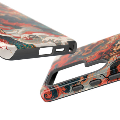 Imperial Shishi · Tough Phone Case for Samsung · Teal