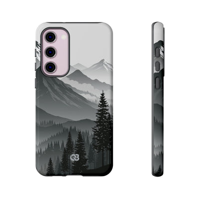Grey Tough Phone Case for Samsung - Granite Ridge Mist