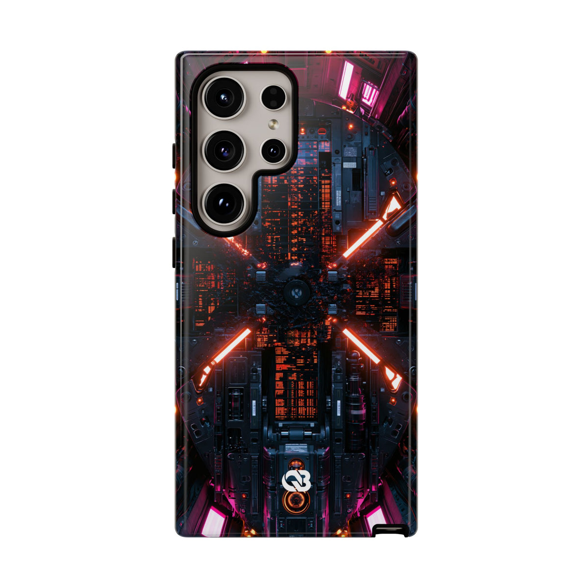 Cybernetic Reactor Core · Tough Phone Case for Samsung · Black