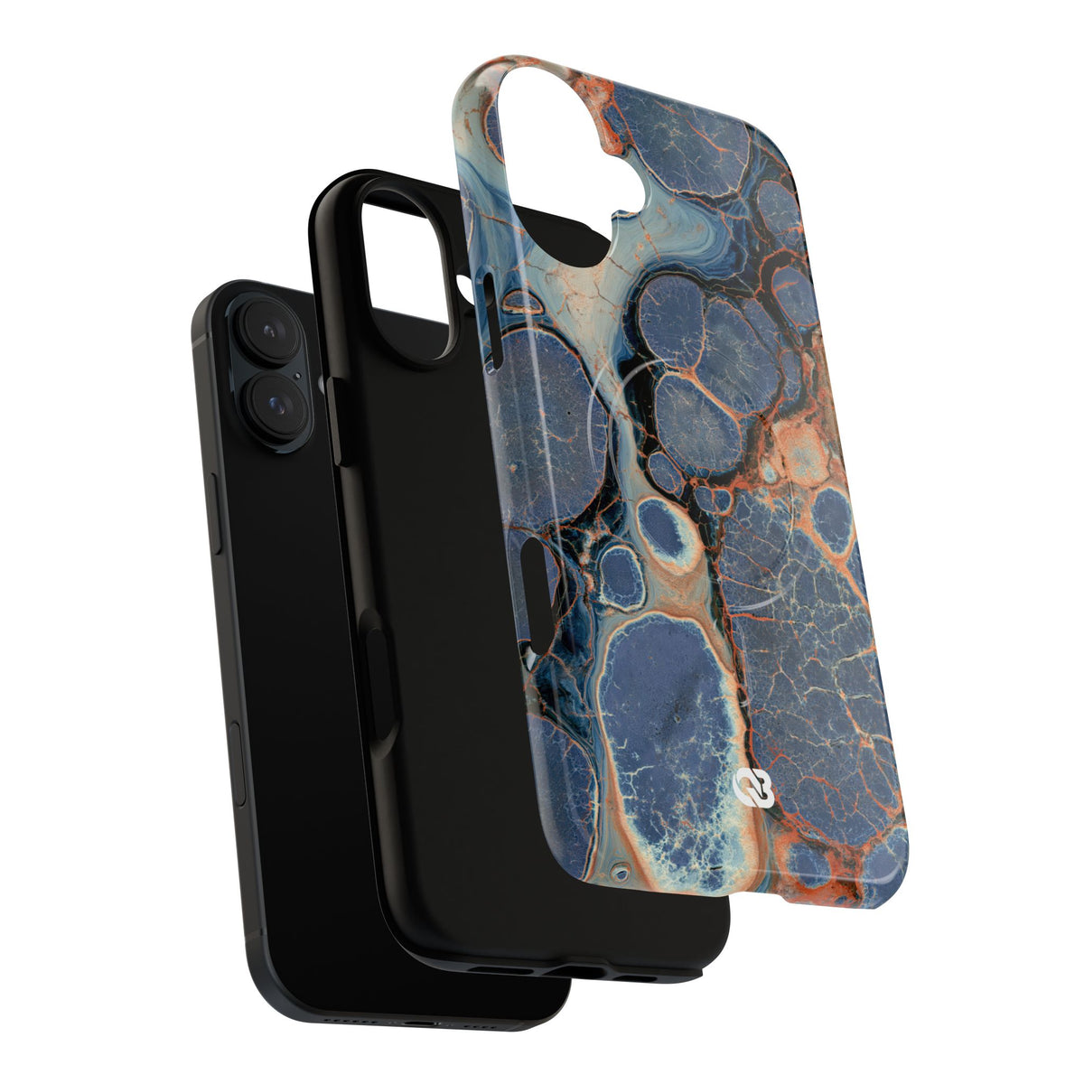 Astral Orb Resonance · Tough 2.0 Magnetic Phone Case for iPhone · Blue