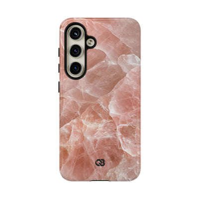 Rose Quartz Facet · Tough Phone Case for Samsung · Pink