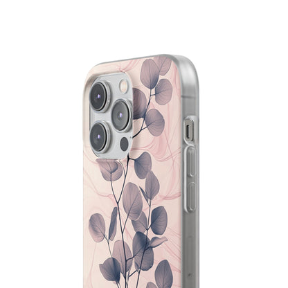 Verenlehväslehti Whisper iPhone 14 Pro -pehmeä suojakotelo