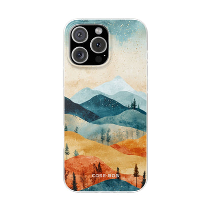 Moonlit Mountains iPhone 16 Pro Max Case - Soft