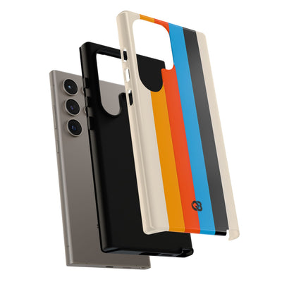 Retro Racing Stripes · Tough Custodia per Samsung