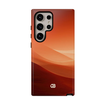 Amber Dune Horizon · Tough Phone Case for Samsung · Orange