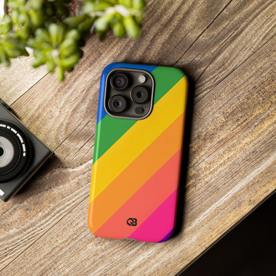 Vibrant Spectrum Slope · Tough Phone Case for iPhone
