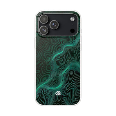 Emerald Topo Ridge · Lite Phone Case for iPhone ·  Green