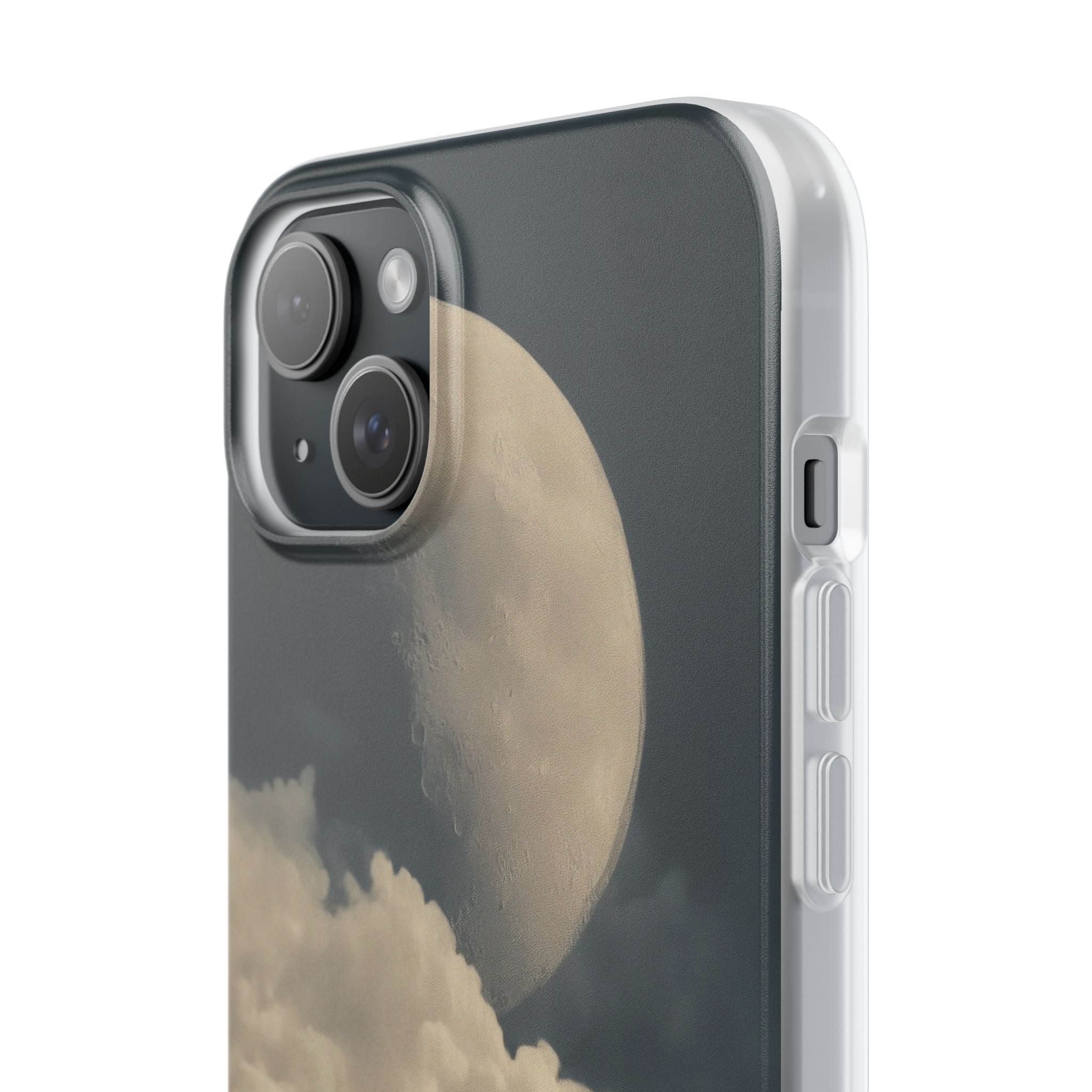 Midnight Brew Moon · Soft Mobilskal för iPhone