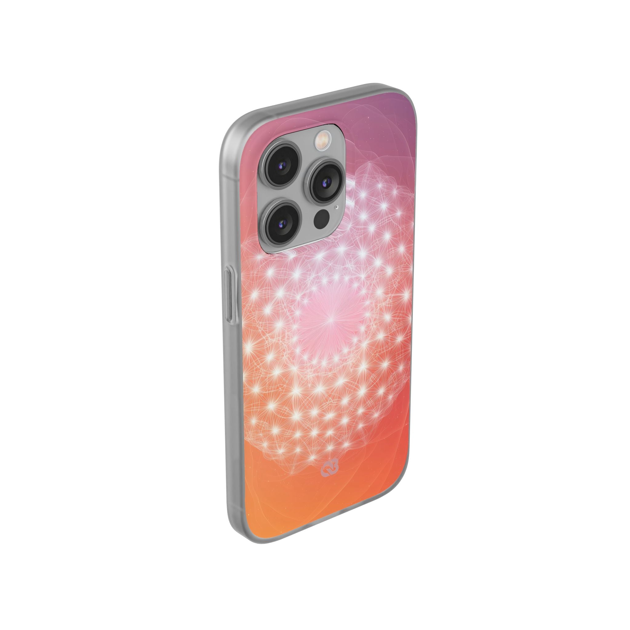 Radiant Stardust Mandala · Soft Phone Case for iPhone