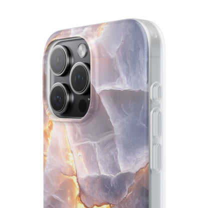 Crystal Veins iPhone 15 Pro Max Case - Soft