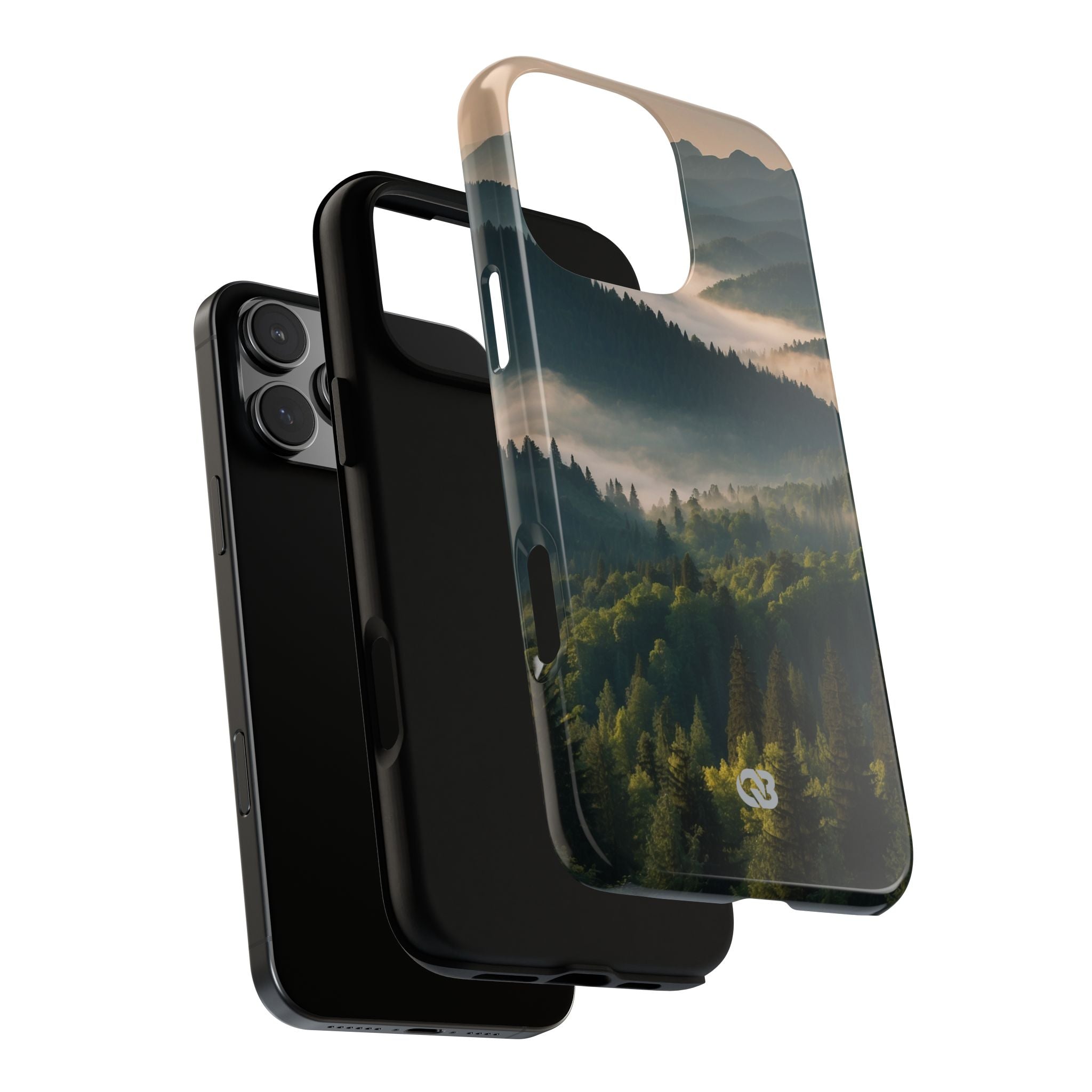 Foggy Mountain Ridge · Tough Phone Case for iPhone