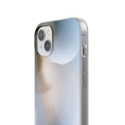 White Lite Phone Case for iPhone - Frosted Ribbed Sphere