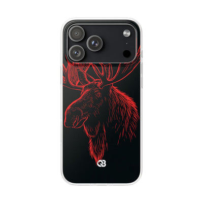 Nordic Elk · Lite Phone Case for iPhone ·  Black