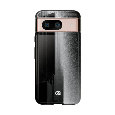 Black Tough Phone Case for Google Pixel - Brutalist Pixel Monolith