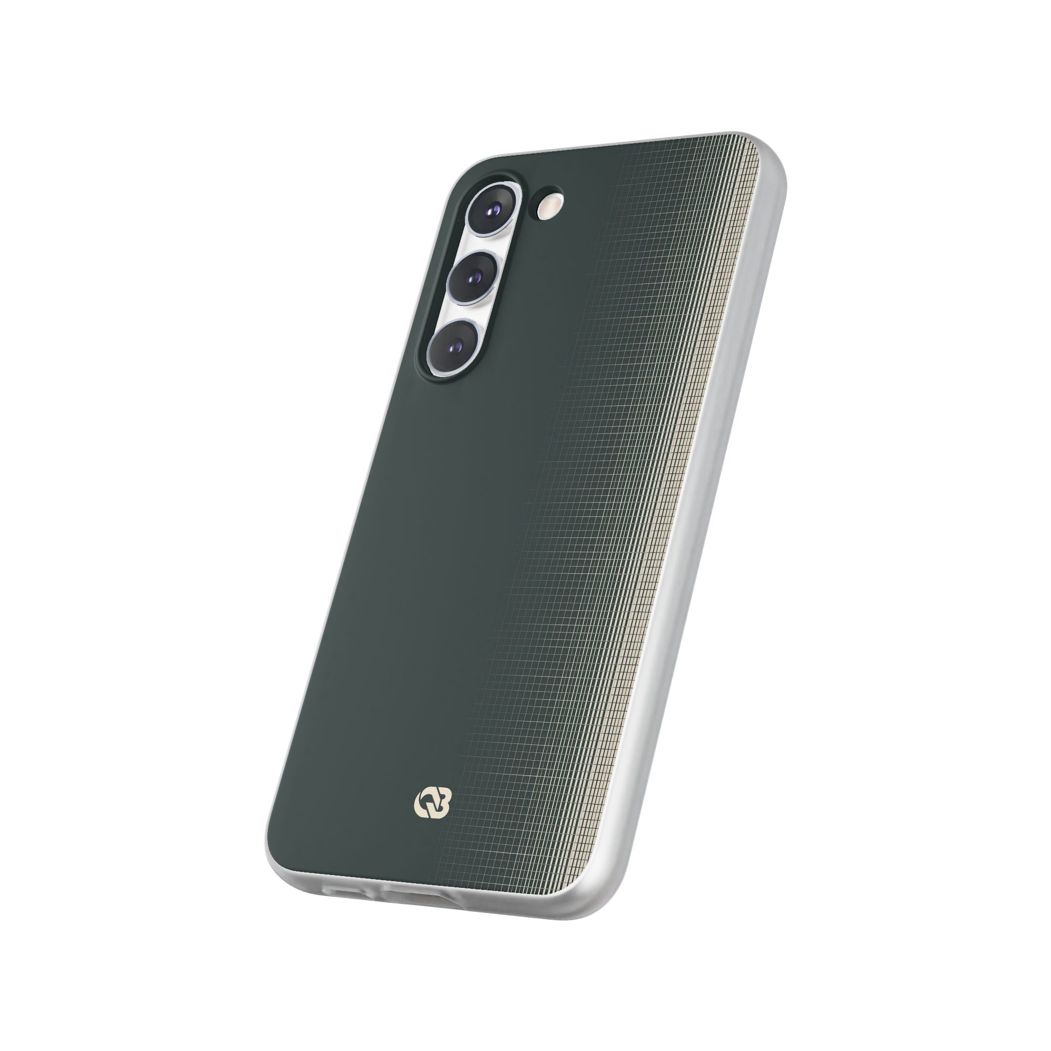 Grey Lite Phone Case for Samsung - Charcoal Tech Grid