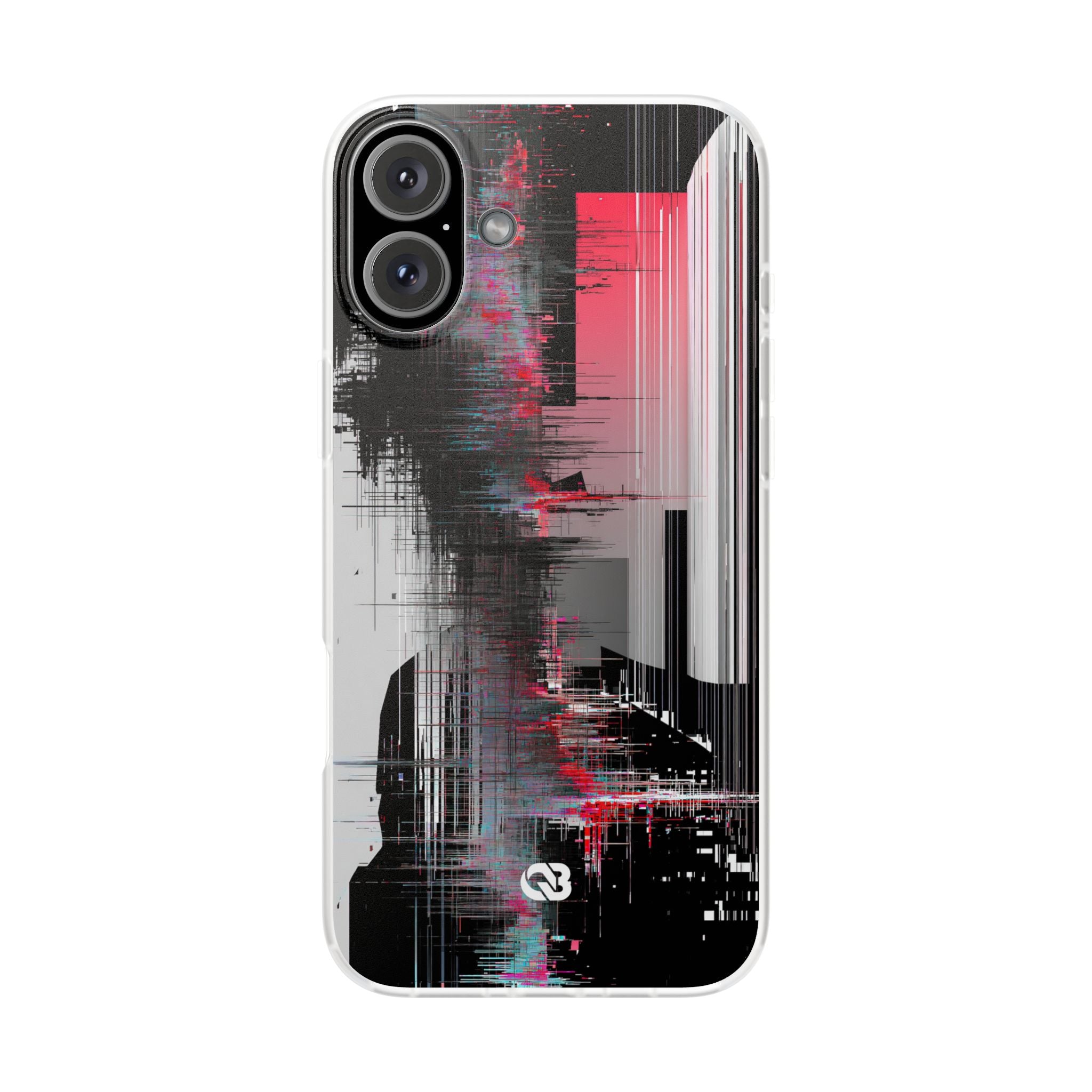 Black Lite Phone Case for iPhone - Crimson Data Leak