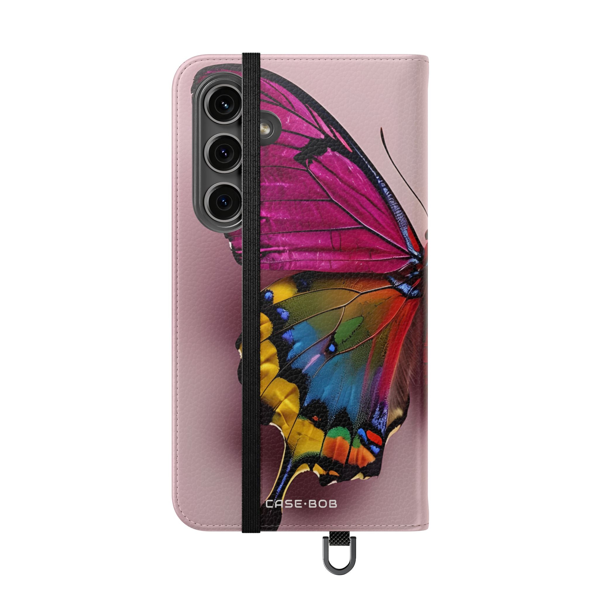Vibrant Monarch - Samsung S24 Plus Case - Lompakkokotelo