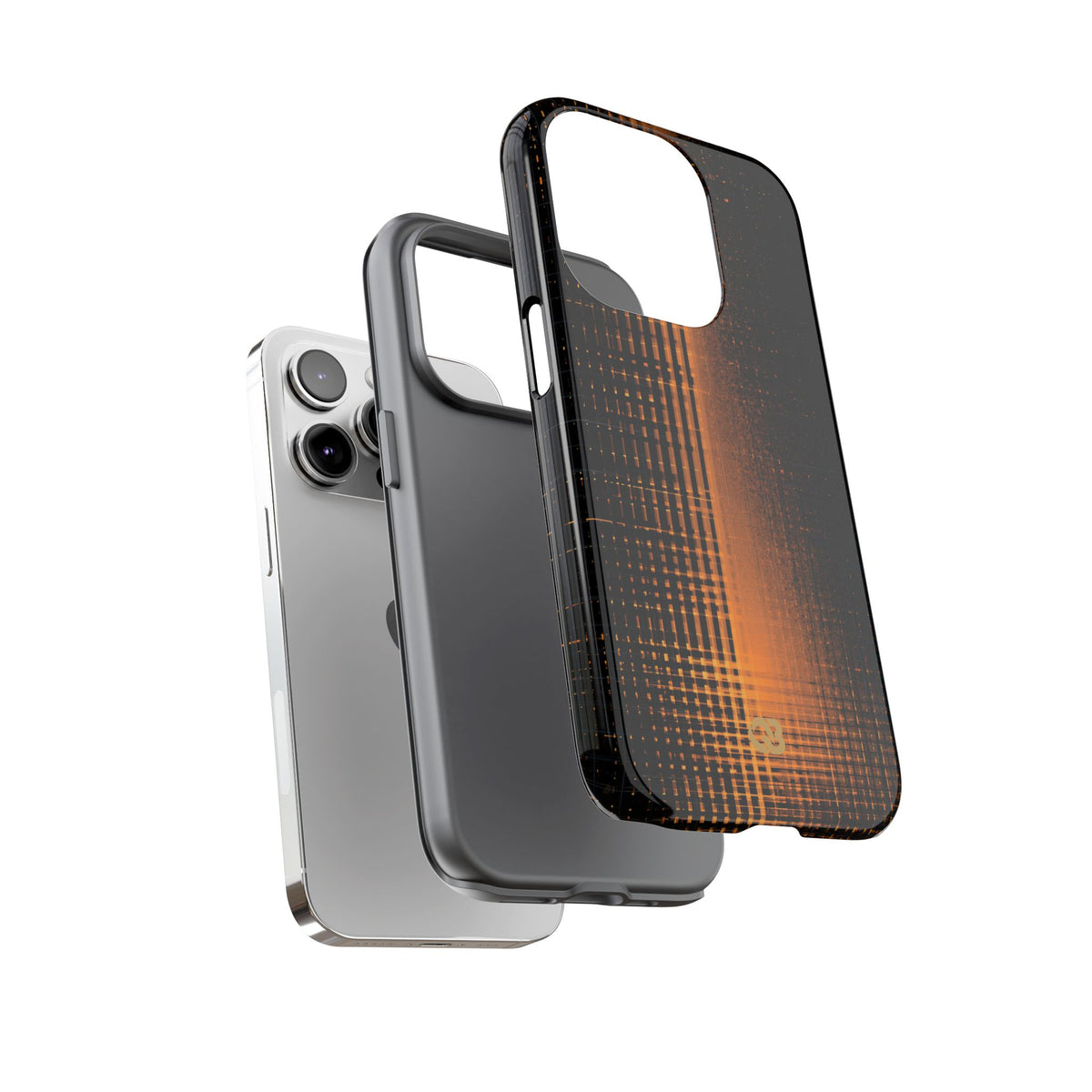 Amber Frequency · Tough Phone Case for iPhone · Orange