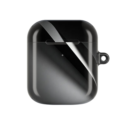 Obsidian Ridge · Hard Case for AirPods & AirPods Pro · Black