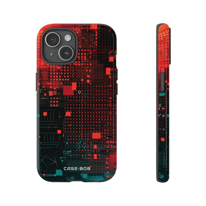 Grid Fusion iPhone 15 Case - Tough