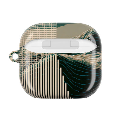 Orbital Terrain · Hard Case for AirPods & AirPods Pro · Green