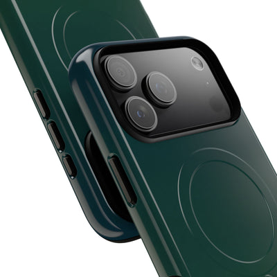 Green Tough 2.0 Magsafe Phone Case for iPhone - Midnight Pine Horizon