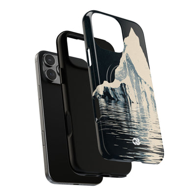 Blue Tough 2.0 Magsafe Phone Case for iPhone - Frozen Navy Monolith