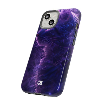 Purple Void Feline · Tough Custodia per iPhone