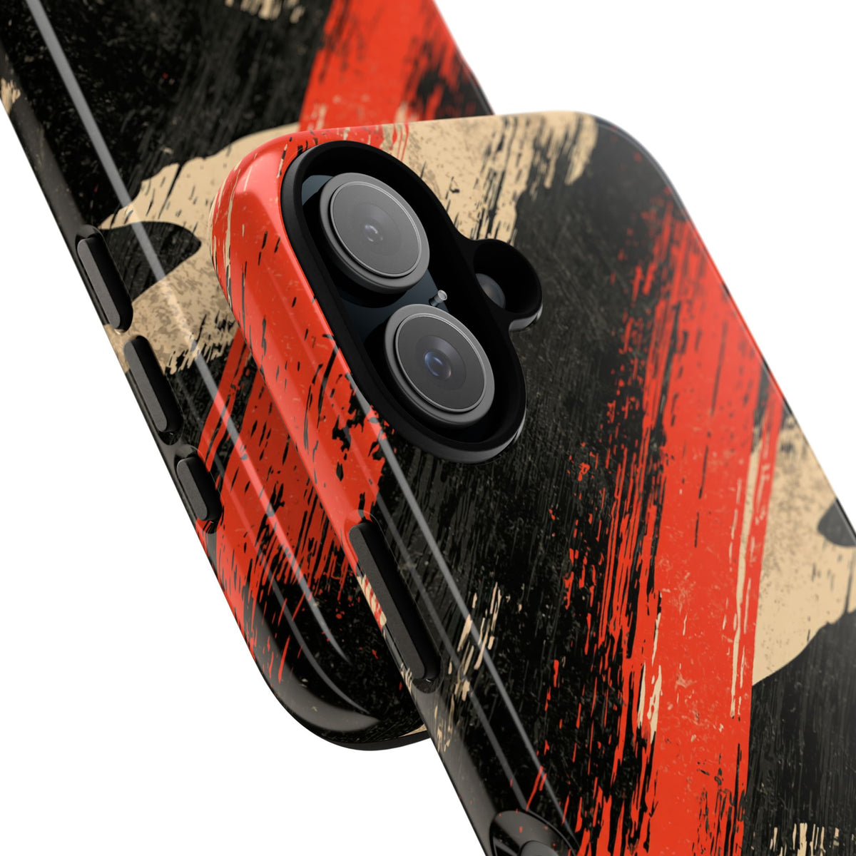 Urban Slash Camo · Tough Phone Case for iPhone · Black
