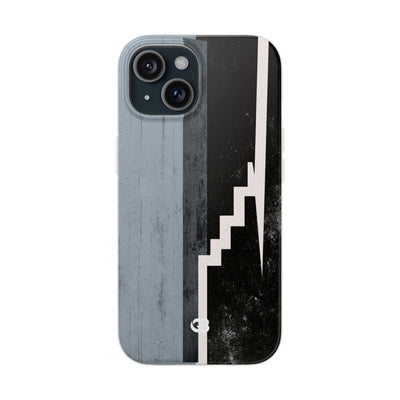 Grey Lite Phone Case for iPhone - Industrial Concrete Void