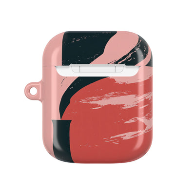 Crimson Horizon · Hard Case for AirPods & AirPods Pro · Red