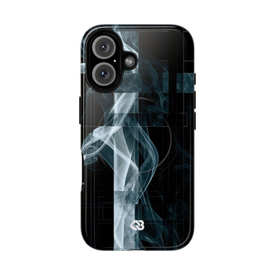 Fractured Smoke · Tough 2.0 Magnetic Phone Case for iPhone · Black