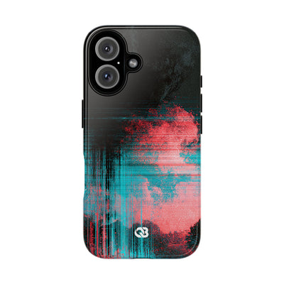 Digital Signal Drift · Tough Phone Case for iPhone · Black