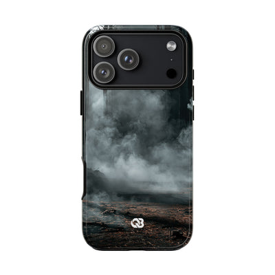 Shadowed Pine Mist · Tough Phone Case for iPhone · Black