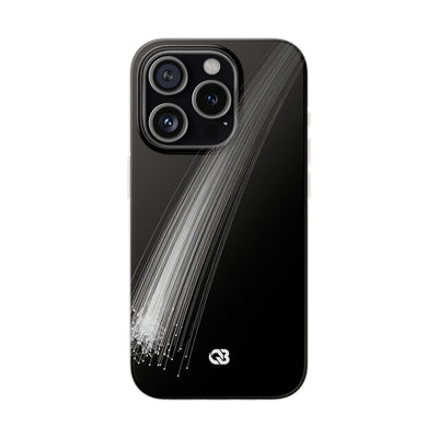 Black Lite Phone Case for iPhone - Linear Velocity Beam