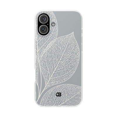 Grey Lite Phone Case for iPhone - Frosted Ash Veins