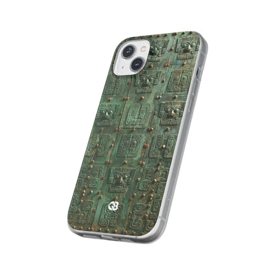Dynastic Bronze Relief · Lite Phone Case for iPhone ·  Green