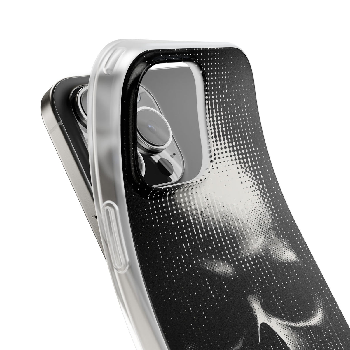 Raster Phantom · Lite Phone Case for iPhone ·  Black