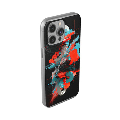 Fragmented Cyber Core · Lite Phone Case for iPhone ·  Black