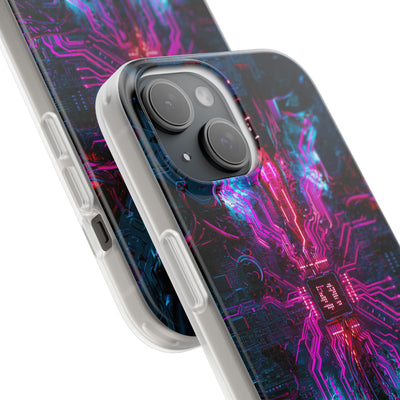 Neural Circuit Core · Lite Phone Case for iPhone ·  Black