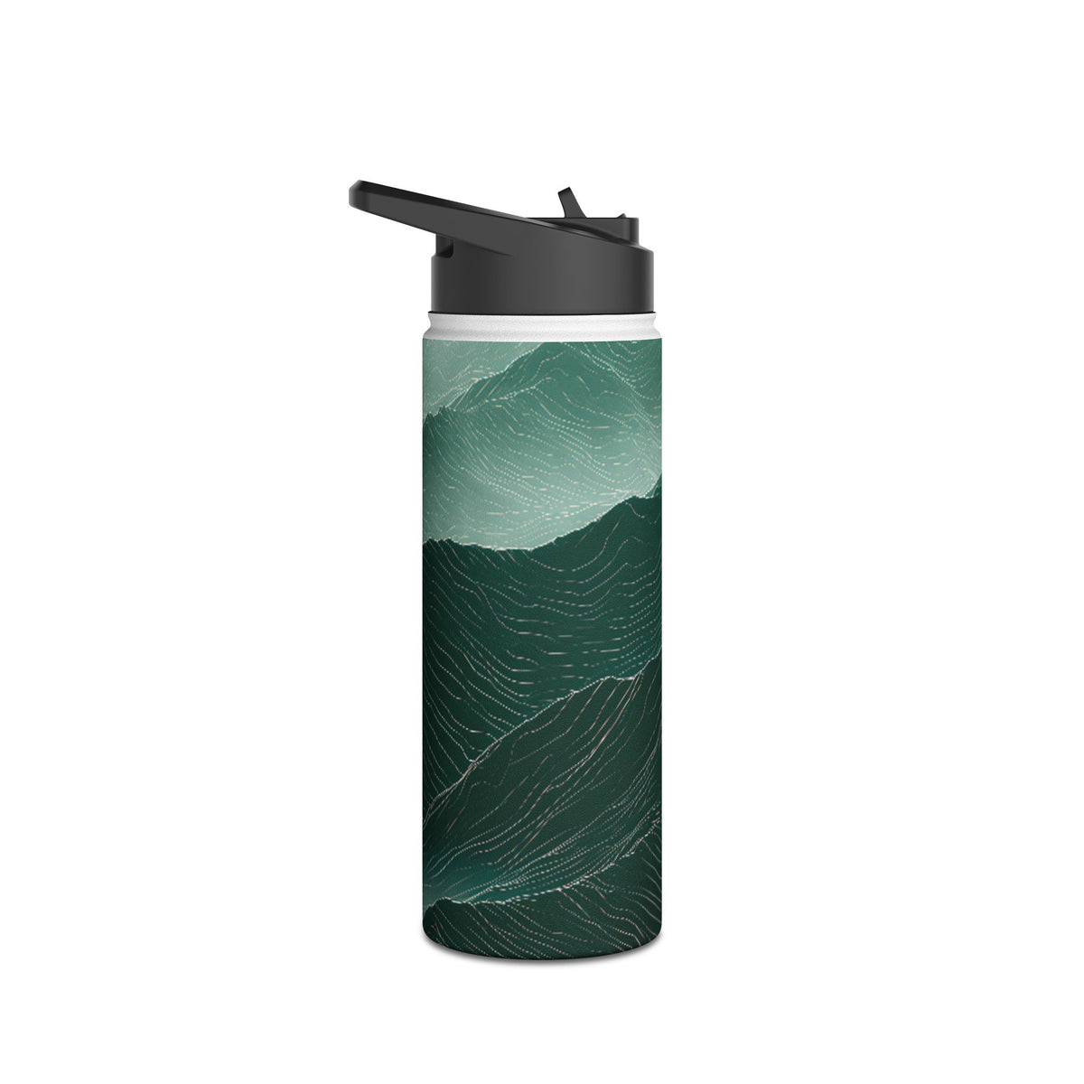 Alpine Mist · Insulated Water Bottle · Green