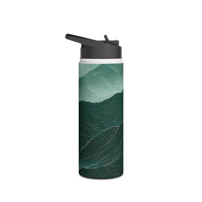 Alpine Mist · Insulated Water Bottle · Green