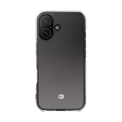 Obsidian Fade · Clear Impact Magnetic Phone Case for iPhone ·  Black