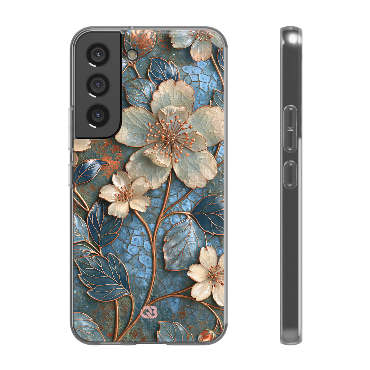 Gilded Blossom Reverie · Lite Phone Case for Samsung · Teal