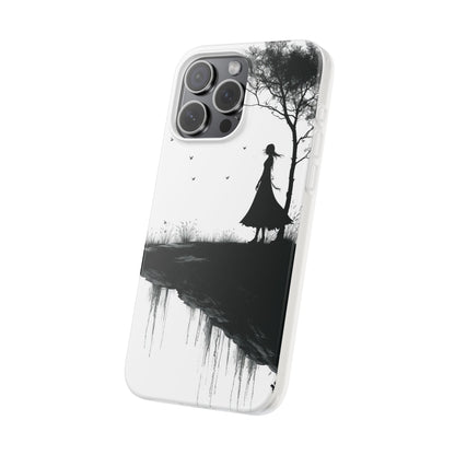 Cliffside Silhouette iPhone 15 Pro Max Case - Soft