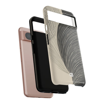 Minimal Frond Study · Tough Phone Case for Pixel ·  Black