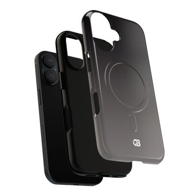 Grey Tough 2.0 Magsafe Phone Case for iPhone - Obsidian Ash Fade