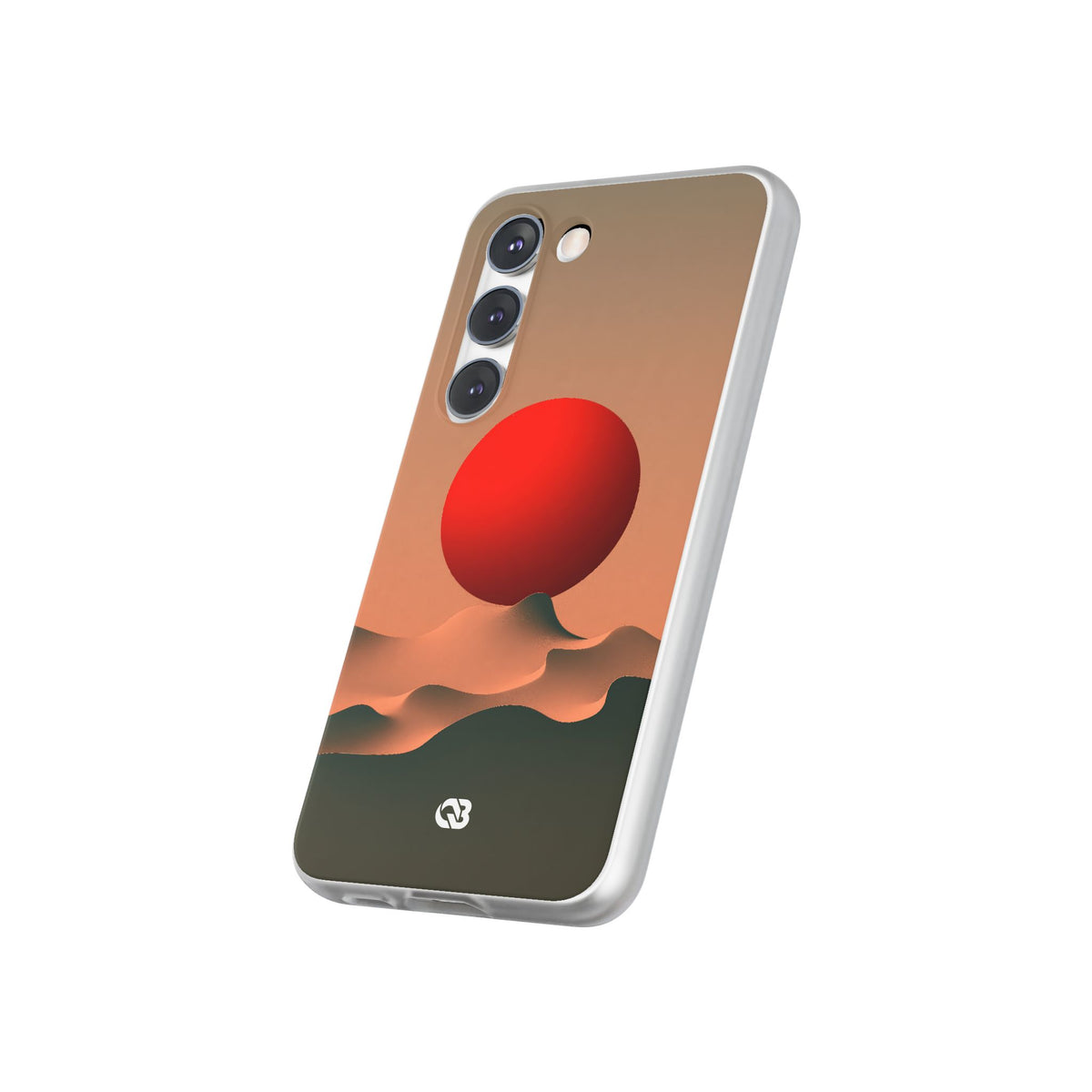 Crimson Sol Ridge · Lite Phone Case for Samsung · Red