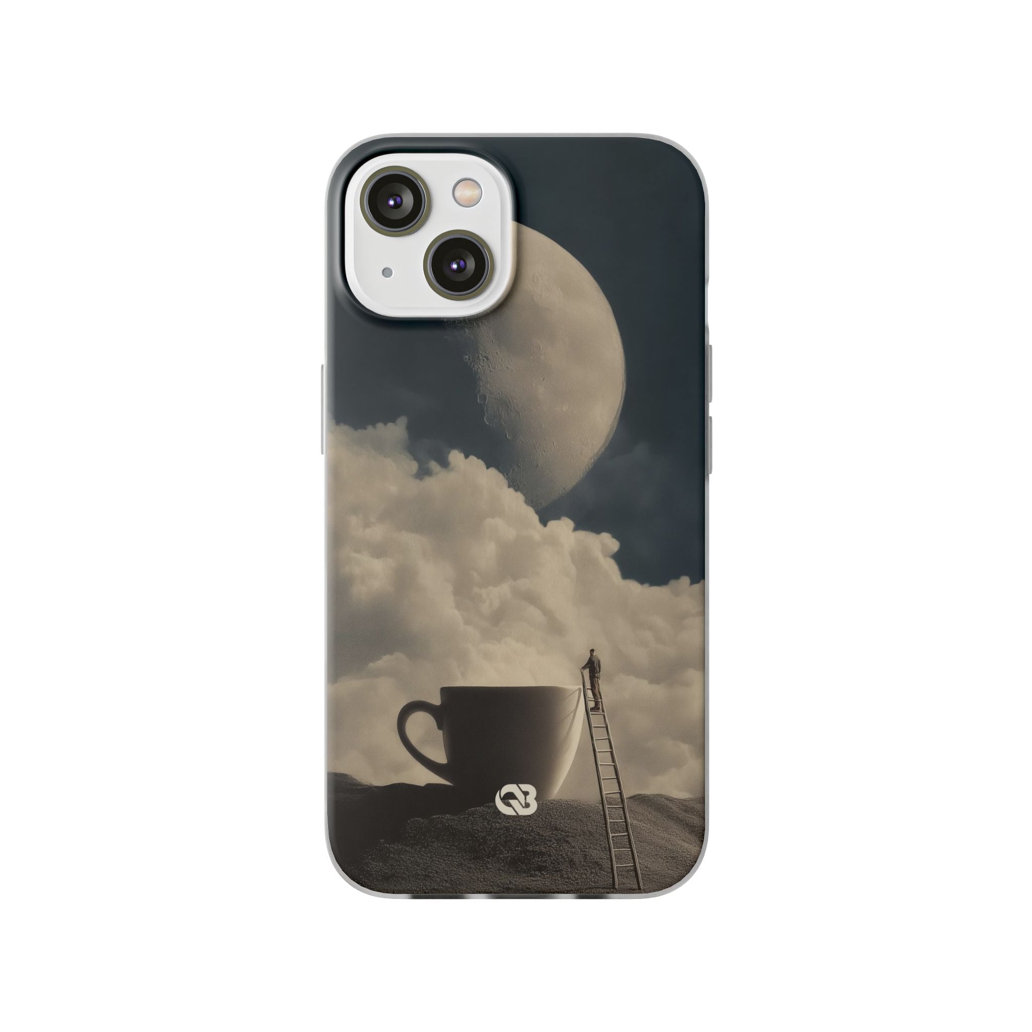 Midnight Brew Moon · Soft Phone Case for iPhone
